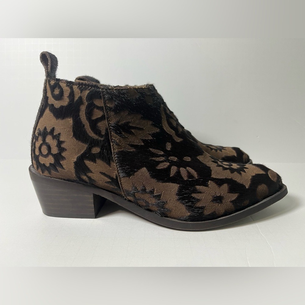 PEDRO MIRALLES Floral Pony Hair Western Boots | Whimsigoth Spain 38